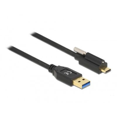 DeLOCK 84028 USB Kabel 1,5 m USB 3.2 Gen 2 (3.1 Gen 2) USB A USB C Schwarz