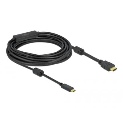 DeLOCK 85973 Videokabel-Adapter 7 m USB Typ-C HDMI Schwarz