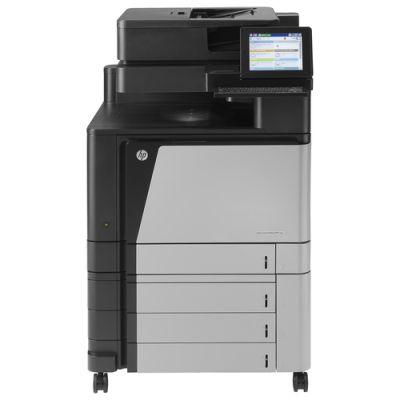HP Color LaserJet Enterprise Flow M880z Multifunktionsdrucker, Drucken, Kopieren, Scannen, Faxen, Automatische Dokumentenzuführung (200 Blatt); USB-Druck über Vorderseite; Scannen an E-Mail/PDF; Beidseitiger Druck