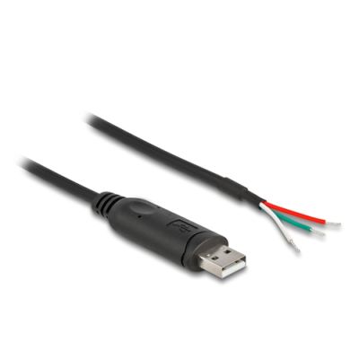 DeLOCK 64242 Videokabel-Adapter 0,5 m USB Typ-A RS-485 Schwarz