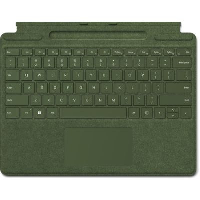 Microsoft Surface Pro Keyboard Grün Microsoft Cover port QWERTZ Deutsch