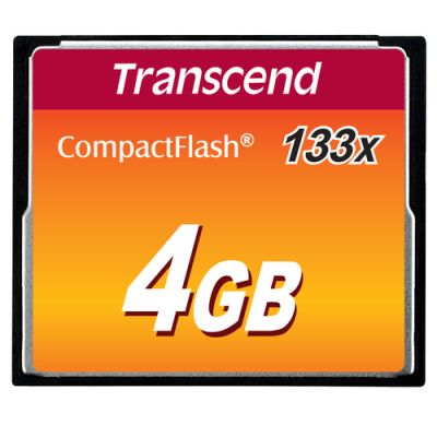 Transcend TS4GCF133 Speicherkarte 4 GB Kompaktflash MLC