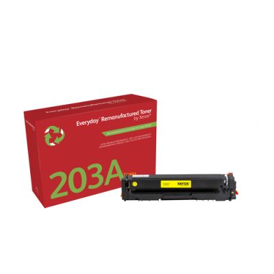 Everyday ™ Gelb wiederaufbereiteter Toner von Xerox, kompatibel mit HP 203A (CF542A), Standardkapazität