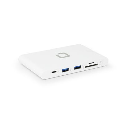DICOTA D31729 laptop-dockingstation & portreplikator Weiß