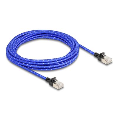 DeLOCK 80380 Netzwerkkabel Blau 5 m Cat6a U/FTP (STP)