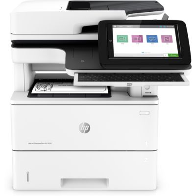 HP LaserJet Enterprise Flow MFP M528z, Drucken, Kopieren, Scannen, Faxen, Drucken über die USB-Schnittstelle an der Vorderseite des Druckers; Scannen an E-Mail; Beidseitiger Druck; Beidseitiges Scannen