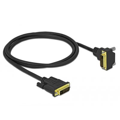 DeLOCK 85893 DVI-Kabel 1 m DVI-D Schwarz