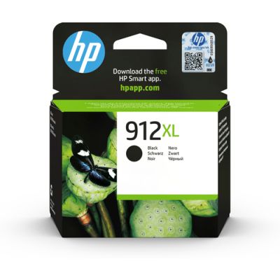 HP 912XL Schwarz Original Druckerpatrone mit hoher Reichweite
