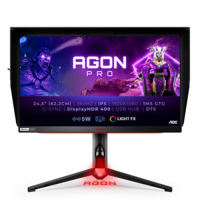 AOC AG254FG Computerbildschirm 62,2 cm (24.5") 1920 x 1080 Pixel Full HD LED Schwarz
