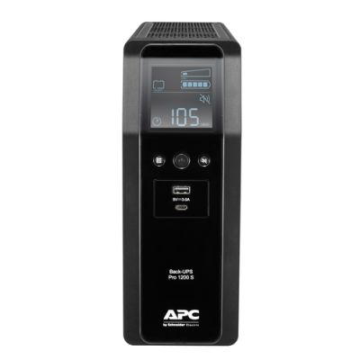 APC BACK UPS PRO BR 1200VA Unterbrechungsfreie Stromversorgung (USV) Line-Interaktiv 1,2 kVA 720 W 8 AC-Ausgänge