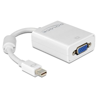 DeLOCK Adapter mini Displayport / VGA FM 0,18 m VGA (D-Sub) Weiß
