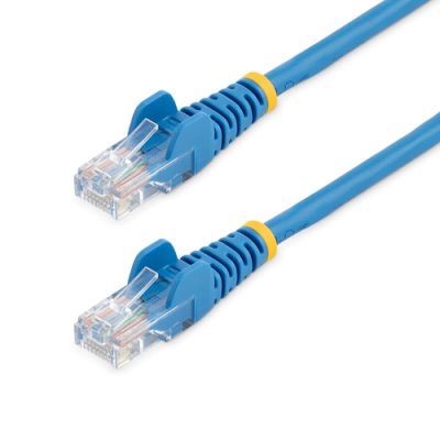 StarTech.com 3m Cat5e RJ45 UTP Netzwerkkabel Snagless - Cat 5e Patchkabel - Blau