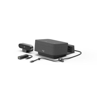 Logitech Logi Dock Focus Room kit Teams Videokonferenzsystem 1 Person(en) Persönliches Videokonferenzsystem