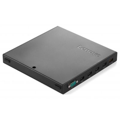 Lenovo 4XH0L54952 laptop-dockingstation & portreplikator Kabelgebunden USB 2.0 Schwarz