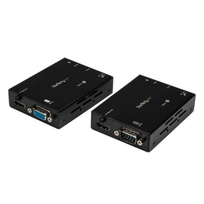 StarTech.com HDMI Extender über Cat5e/CAT6 - Verlängerung von HDMI Signal bis zu 70m - HDBaseT zertifiziert - HDMI Erweiterung/LAN Extender - IR Extender - HDMI Booster