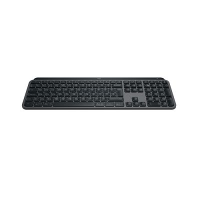 Logitech MX Keys S Tastatur RF Wireless + Bluetooth AZERTY Belgisch Graphit