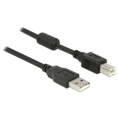 DeLOCK 83566 USB Kabel 1 m USB 2.0 USB A USB B Schwarz