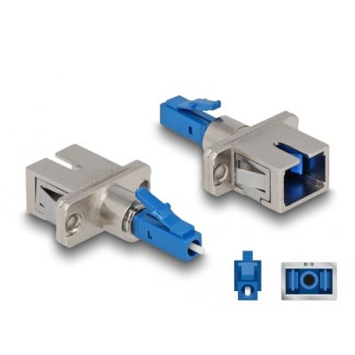 DeLOCK 87944 LWL-Steckverbinder LC/SC 1 Stück(e) Blau