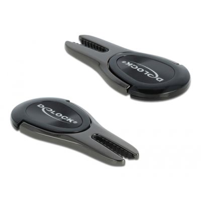 DeLOCK 20675 Halterung Passive Halterung Handy/Smartphone Anthrazit, Schwarz