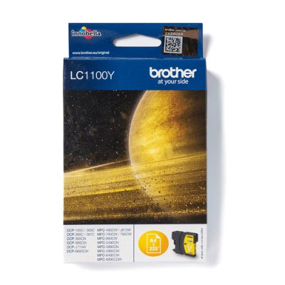 Brother LC1100Y Druckerpatrone 1 Stück(e) Original Gelb