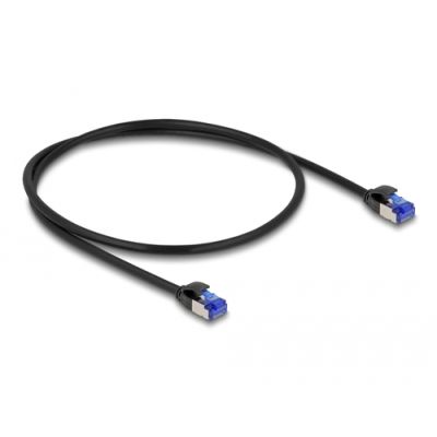 DeLOCK 80226 Netzwerkkabel Schwarz 0,5 m Cat6a S/FTP (S-STP)