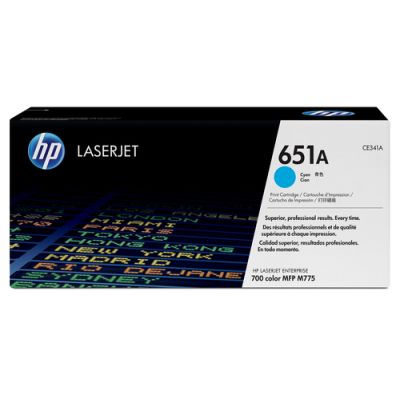 HP 651A Cyan Original LaserJet Tonerkartusche