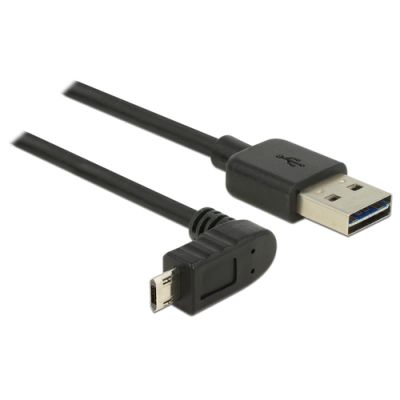 DeLOCK 83849 USB Kabel 0,5 m USB 2.0 USB A Micro-USB B Schwarz