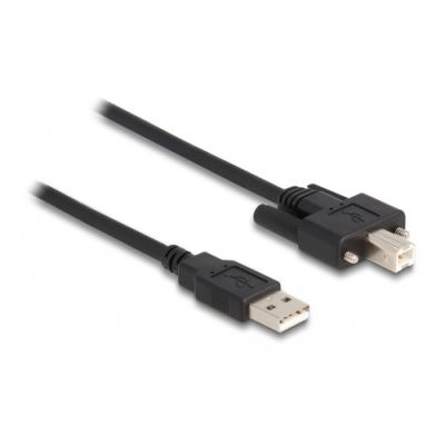 DeLOCK 87198 USB Kabel 1 m USB 2.0 USB A USB B Schwarz