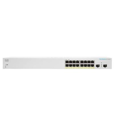 Cisco CBS220-16P-2G Managed L2 Gigabit Ethernet (10/100/1000) Power over Ethernet (PoE) Weiß