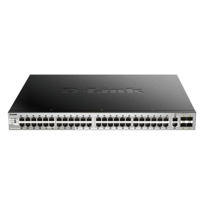 D-Link DGS-3130-54PS/E Netzwerk-Switch Managed L3 Gigabit Ethernet (10/100/1000) Power over Ethernet (PoE) Grau