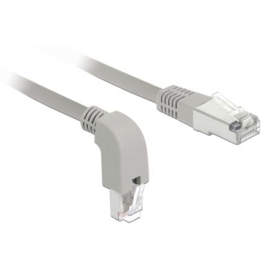 DeLOCK 85856 Netzwerkkabel Grau 1 m Cat5e SF/UTP (S-FTP)