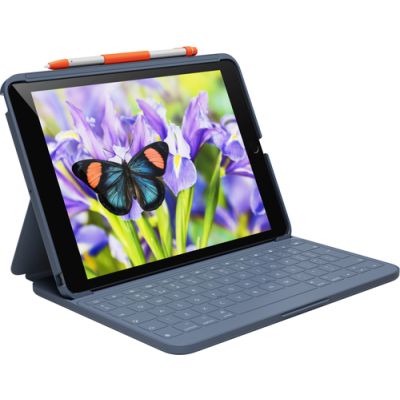 Logitech Rugged Lite Blau Bluetooth QWERTY UK Englisch