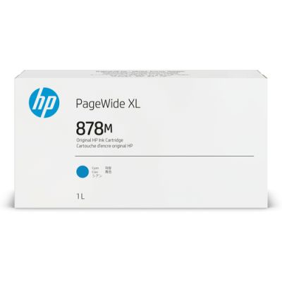 HP 878M Cyan PageWide XL Druckerpatrone (1 Liter)