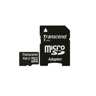 Transcend 4 GB microSDHC Klasse 4