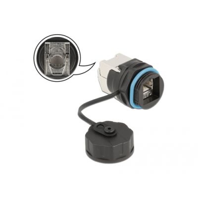 DeLOCK 86699 Drahtverbinder RJ45/ Cat.6A LSA Schwarz