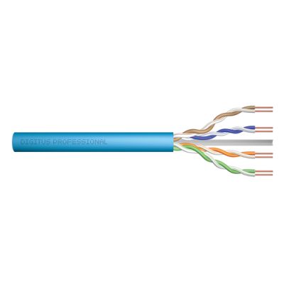 Digitus Cat.6A U/UTP Verlegekabel, 500 m, simplex, Eca