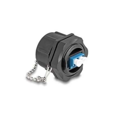 DeLOCK 87886 LWL-Steckverbinder LC/LC 1 Stück(e) Schwarz, Blau