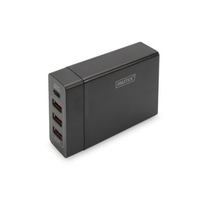 Digitus 4-Port Universal USB-Ladeadapter, USB Type-C™