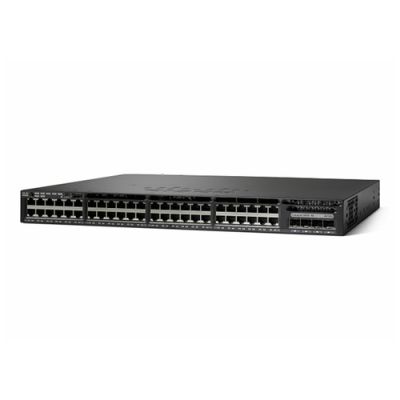 Cisco Catalyst WS-C3650-48FD-S Netzwerk-Switch Managed L3 Gigabit Ethernet (10/100/1000) Power over Ethernet (PoE) 1U Schwarz