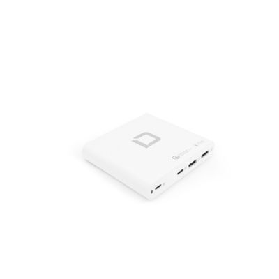 DICOTA D31893 Ladegerät für Mobilgeräte Laptop, Smartphone, Tablet Weiß Schnellladung Drinnen