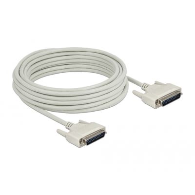 DeLOCK 84538 Serien-Kabel Beige 10 m D-Sub 25 Pin