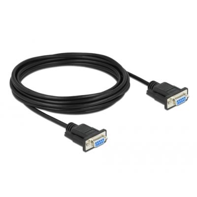 DeLOCK 87784 Serien-Kabel Schwarz 5 m DB-9