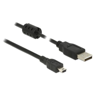 DeLOCK 84912 USB Kabel 1 m USB 2.0 USB A Mini-USB B Schwarz