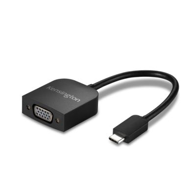 Kensington CV2000V VGA (D-Sub) USB Typ-C Schwarz