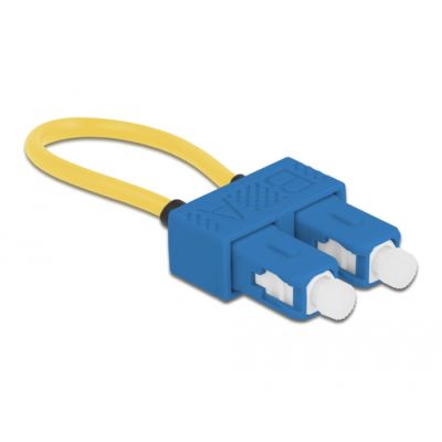 DeLOCK 86920 Glasfaserkabel SC Blau