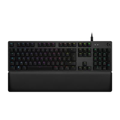 Logitech G G513 CARBON LIGHTSYNC RGB Mechanical Gaming Keyboard, GX Brown Tastatur USB AZERTY Französisch Karbon