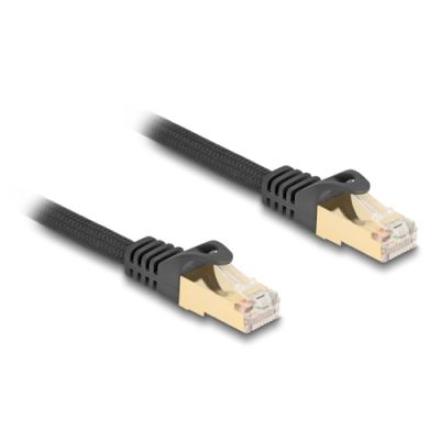 DeLOCK 80320 Netzwerkkabel Schwarz 5 m Cat6a S/FTP (S-STP)