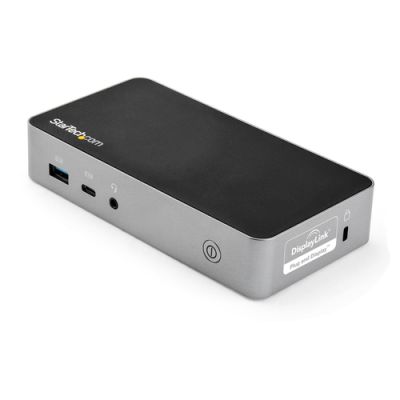 StarTech.com USB-C Dockingstation - Dual Monitor 1080p HDMI Laptop Dock - 65W Power Delivery - 1x USB-C, 3x USB-A, Ethernet - Dual Video USB 3.1 Gen 1 Typ-C Dock - Mac & Windows