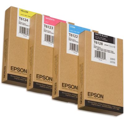 Epson Singlepack Yellow T612400, 220 ml