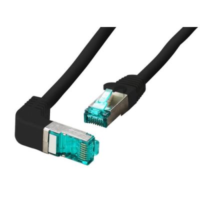 EFB Elektronik MK6001W.0,5B Netzwerkkabel Schwarz 0,5 m Cat6a S/FTP (S-STP)